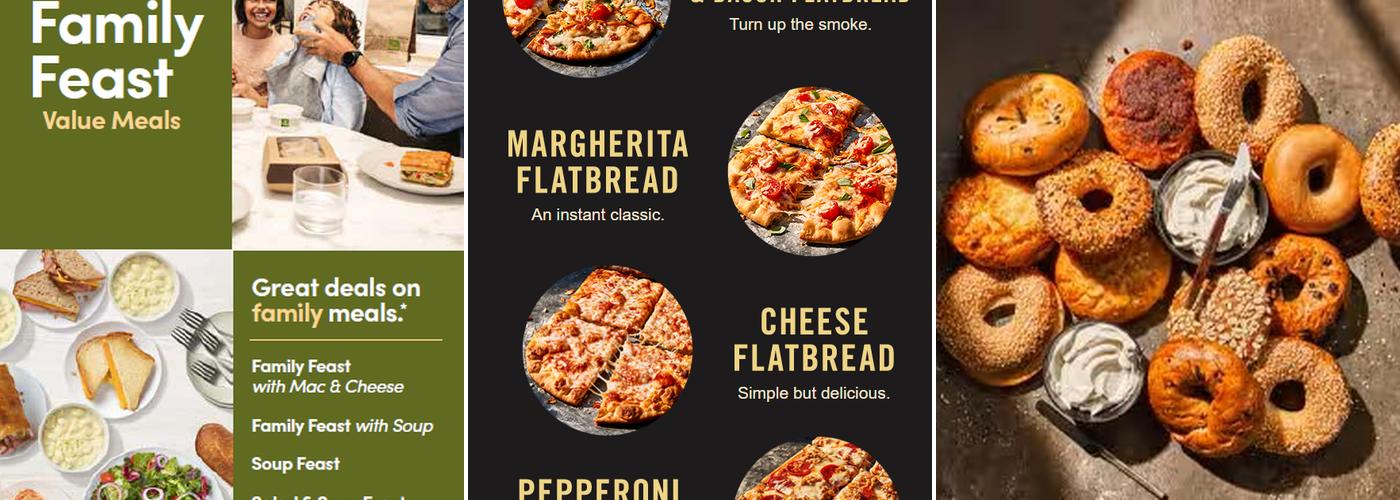 Panera Bread Menu