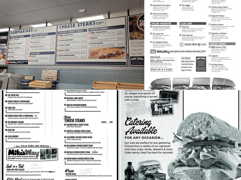 Jersey Mike's Menu