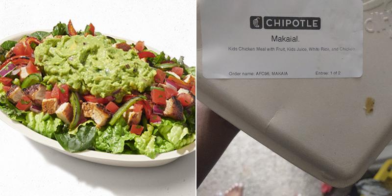 Chipotle Mexican Grill Menu