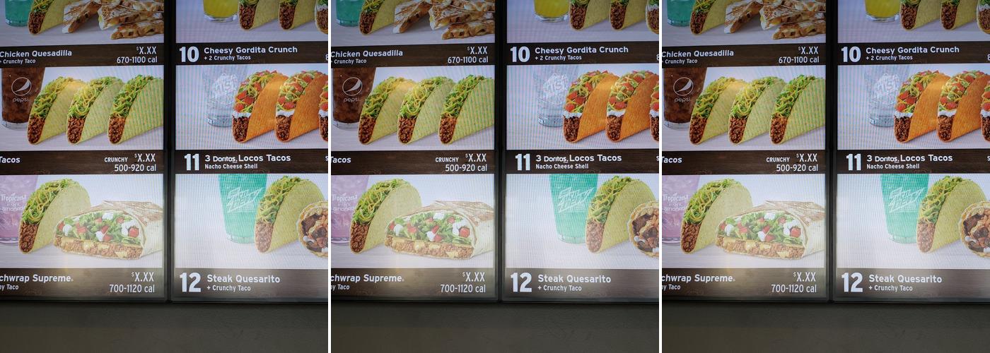 Taco Bell Menu