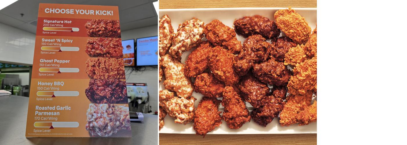 Popeyes Louisiana Kitchen Menu