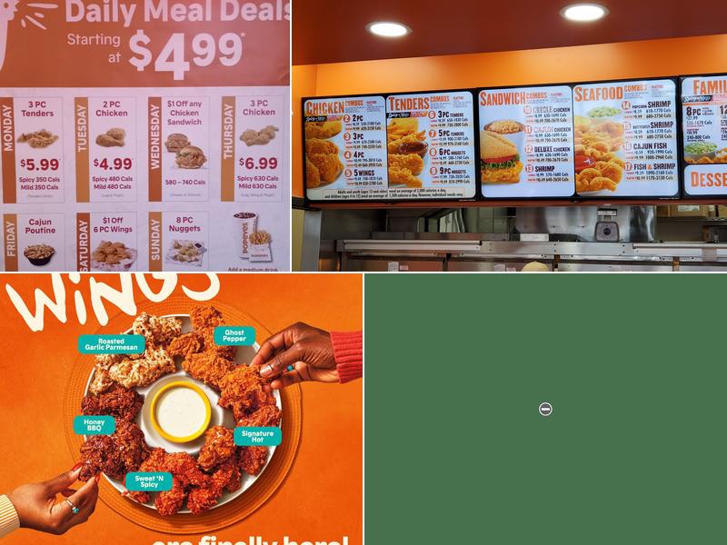 Popeyes Louisiana Kitchen Menu