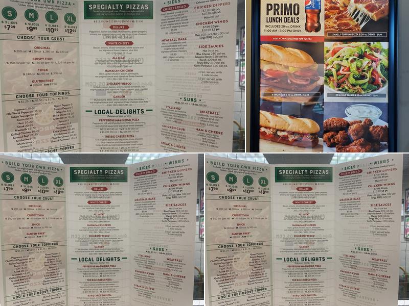 Marco's Pizza Menu