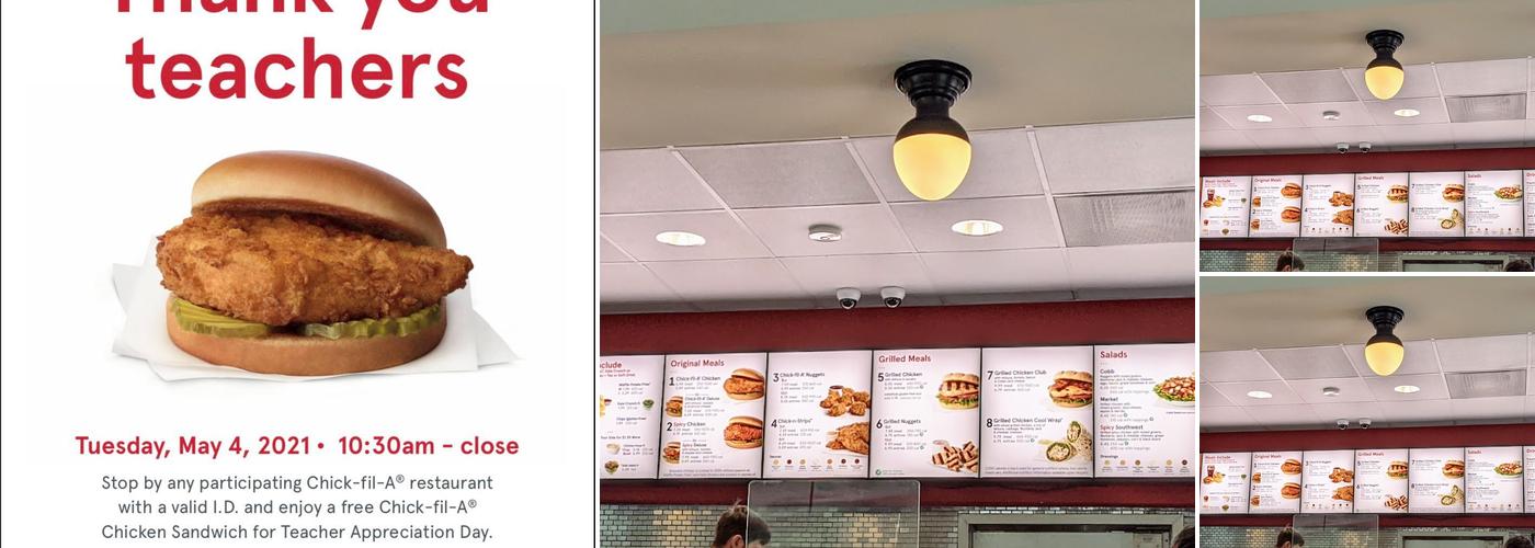 Chick-fil-A Menu