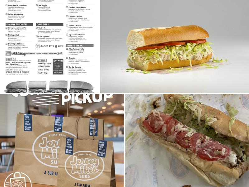 Jersey Mike's Subs Menu