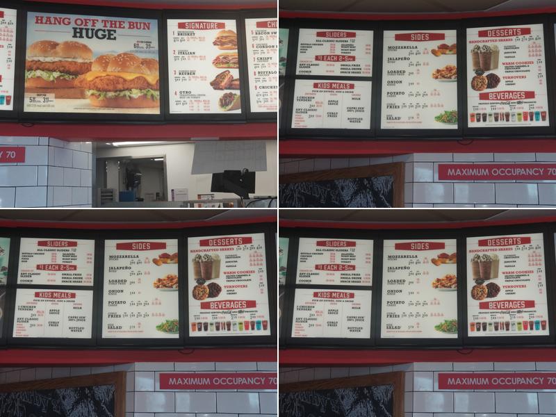 Arby's Menu