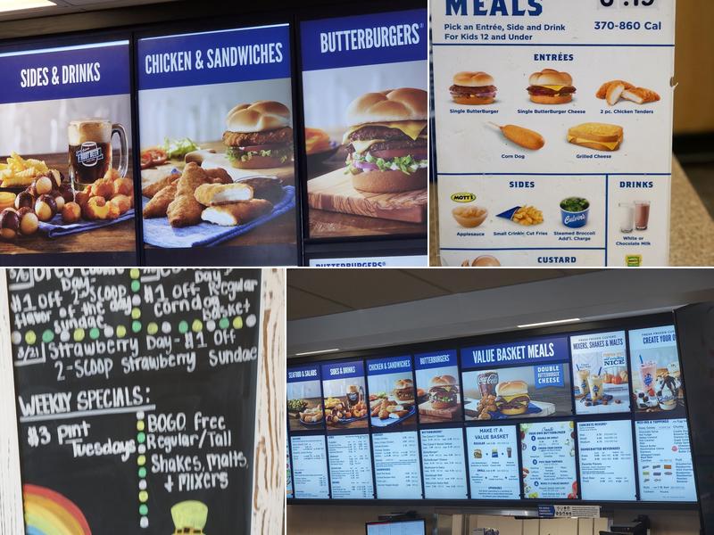 Culver’s Menu