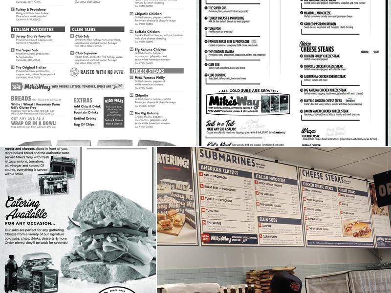 Jersey Mike's Menu
