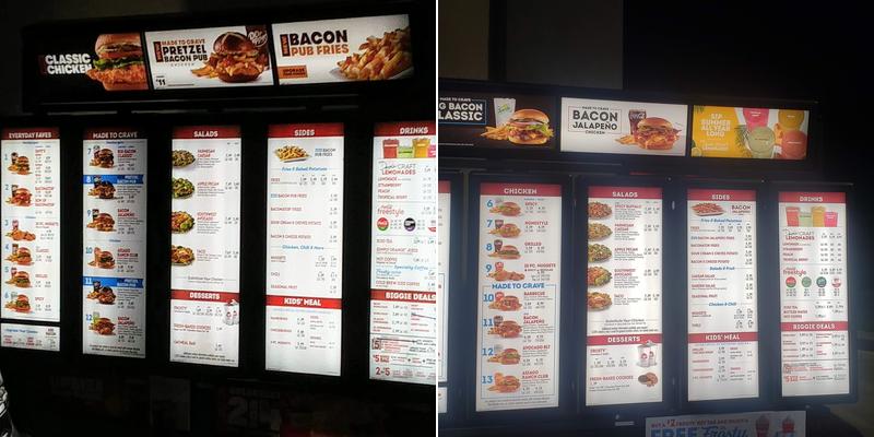 Wendy's Menu