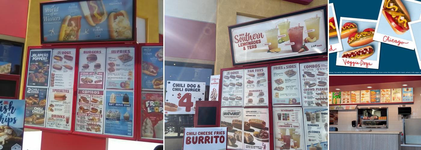 Wienerschnitzel Menu