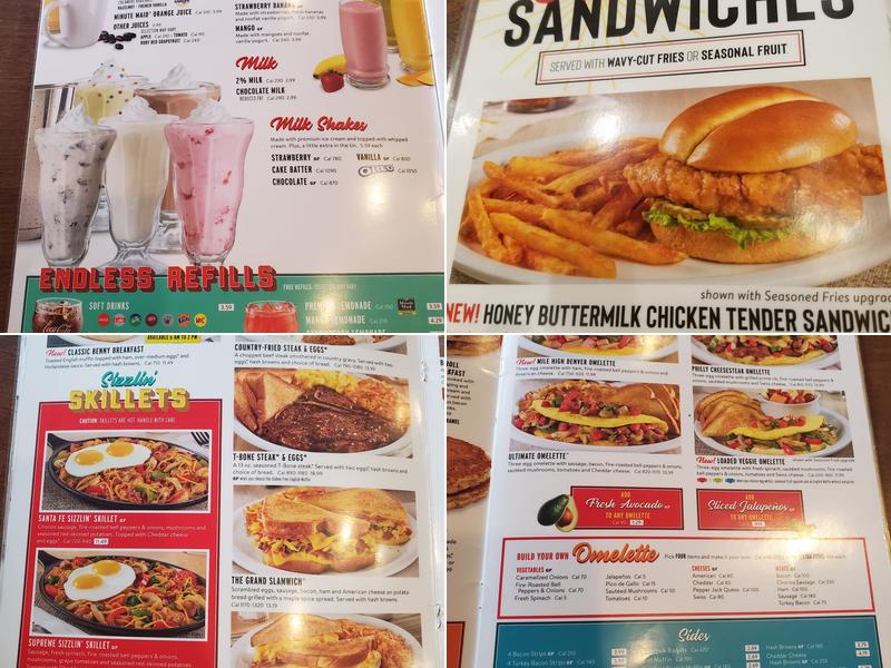 Denny's Menu