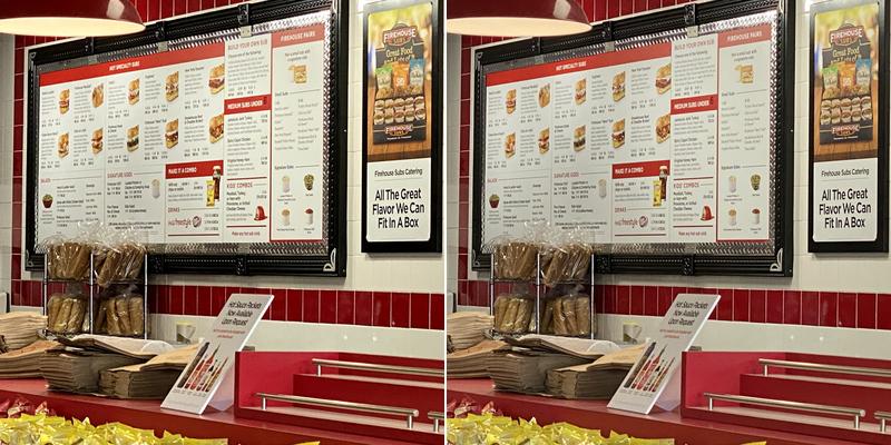 Firehouse Subs Bartow Plaza Menu
