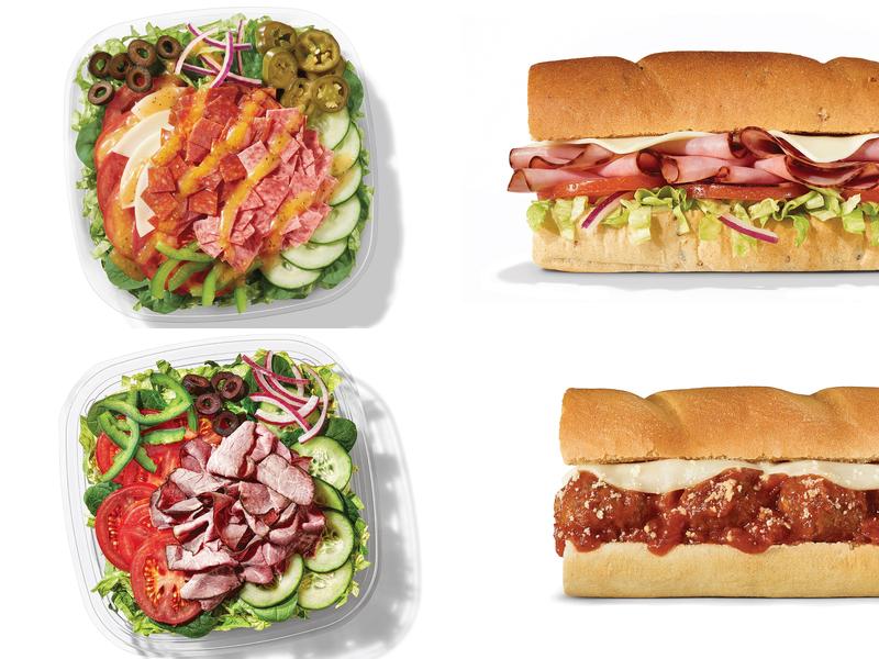 Subway Menu