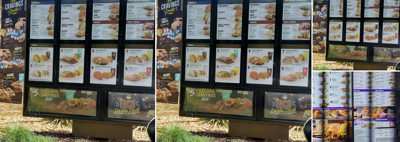 Taco Bell Menu