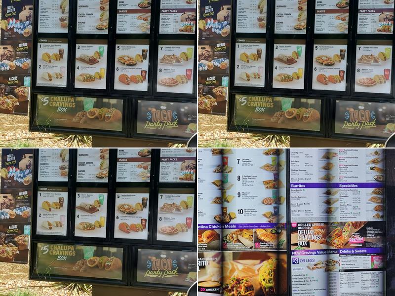 Taco Bell Menu