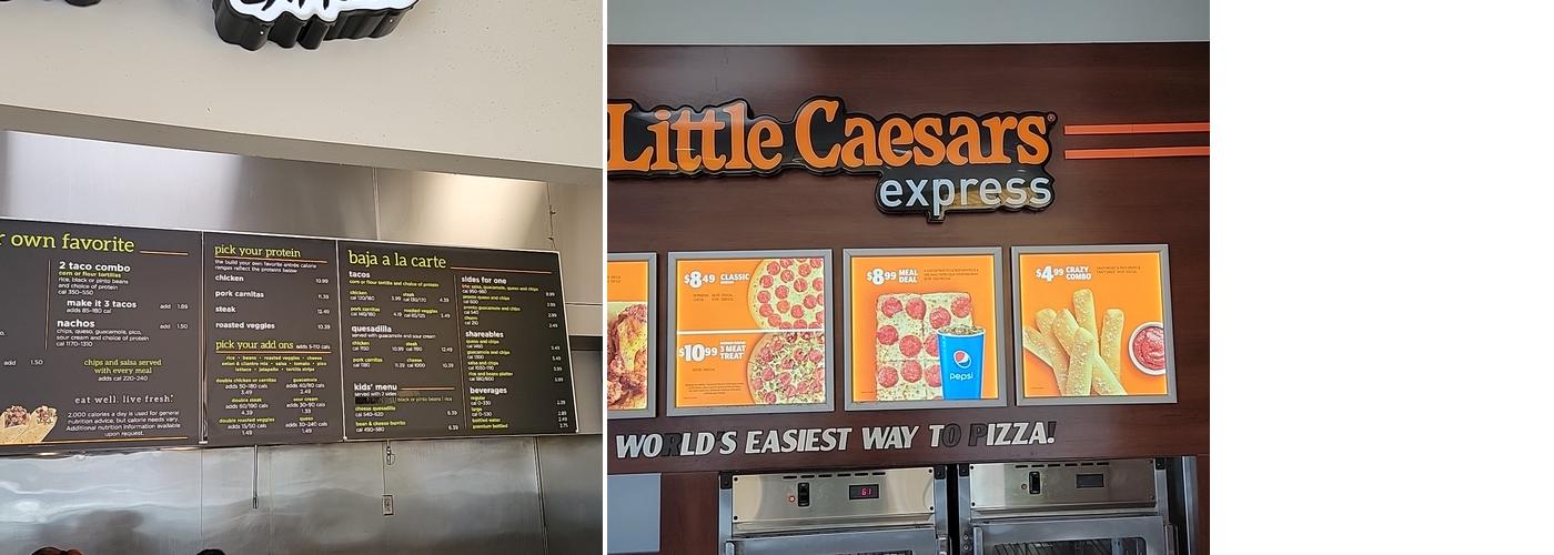 Baja Fresh Menu