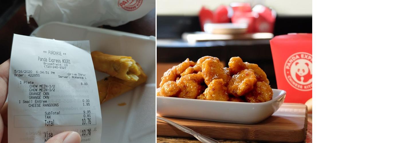 Panda Express Menu