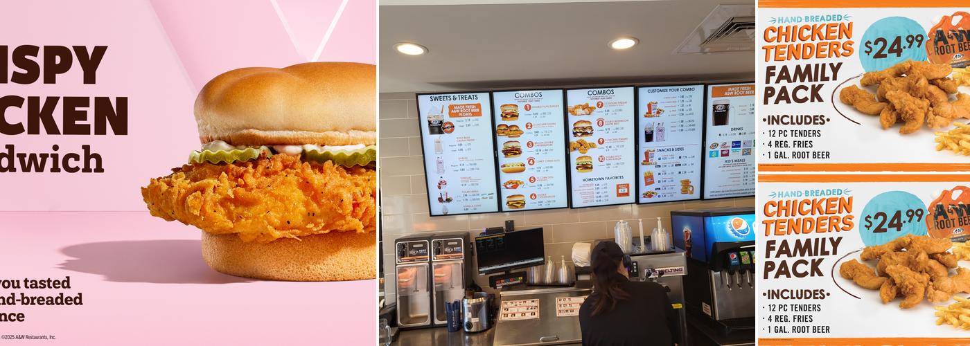 A&W Restaurant Menu