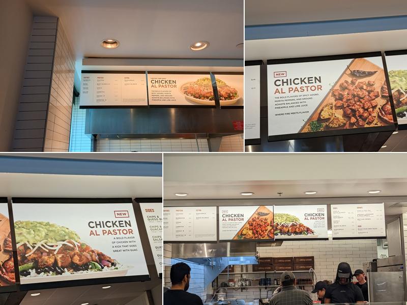 Chipotle Mexican Grill Menu