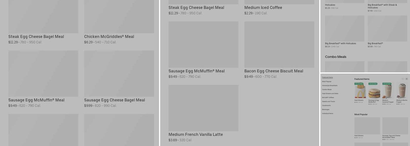 McDonald's Menu