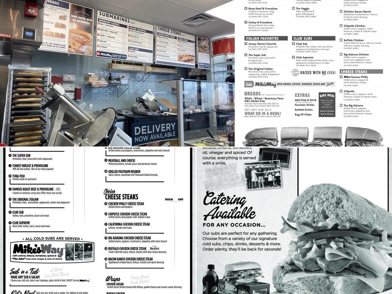 Jersey Mike's Subs Menu
