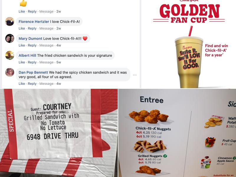 Chick-fil-A Menu