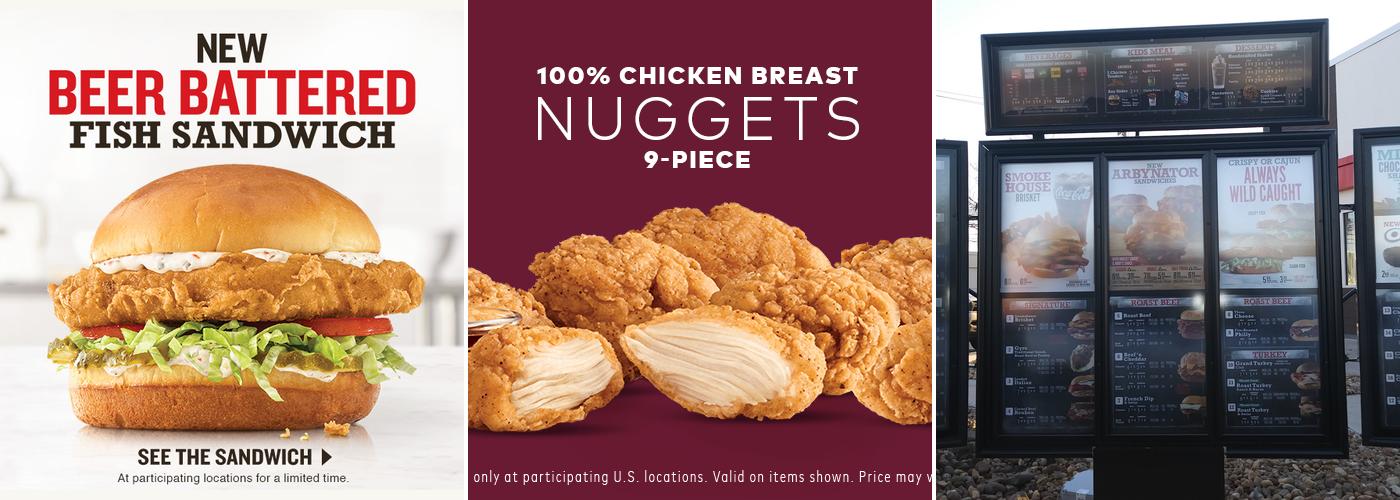 Arby's Menu
