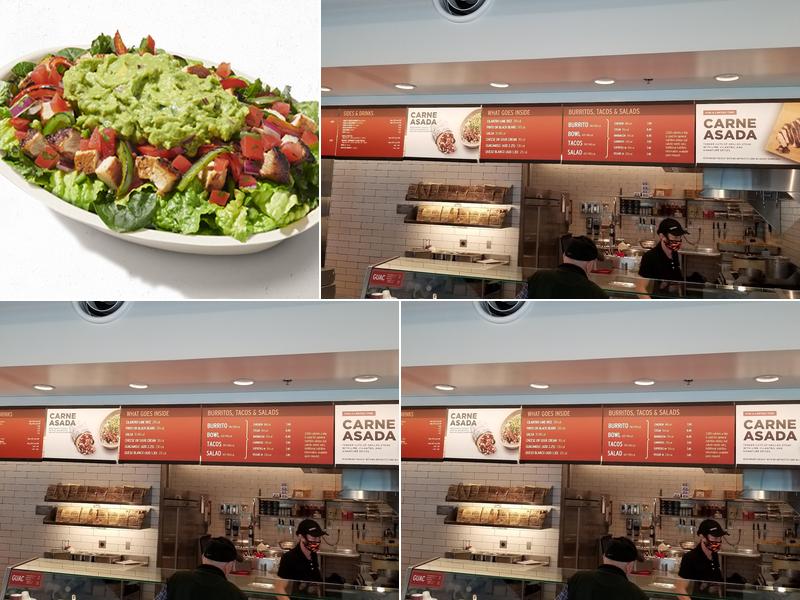 Chipotle Mexican Grill Menu