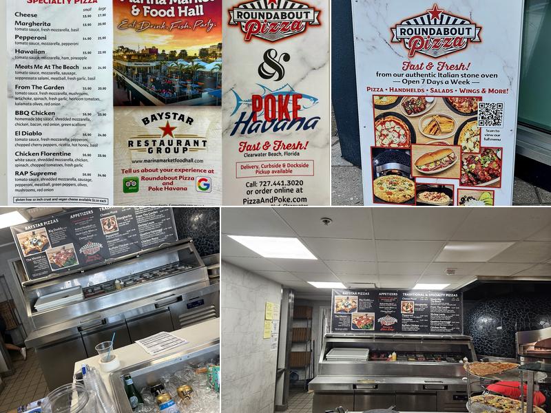 Roundabout Pizza Menu