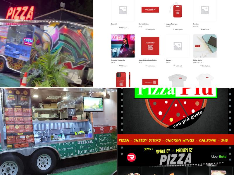 Mi Pizza Piu LLC Menu