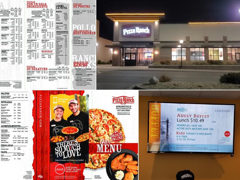 Pizza Ranch Menu