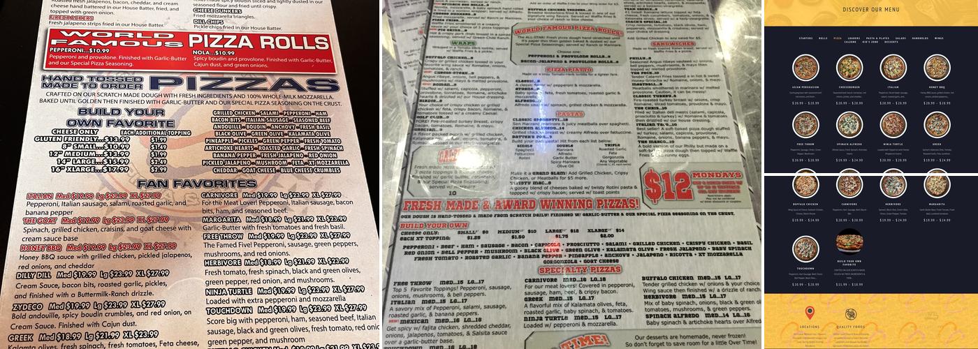 Center Court Pizza & Brew - Pearland Parkway Menu