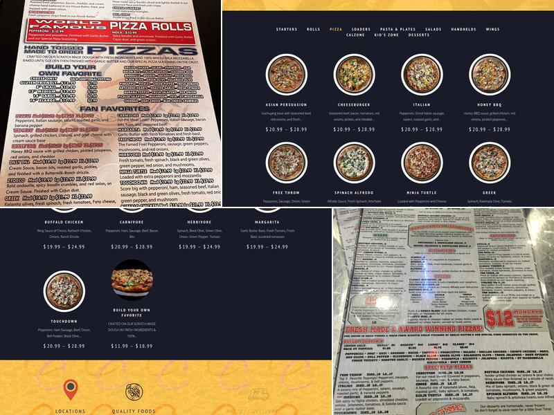 Center Court Pizza & Brew - Pearland Parkway Menu