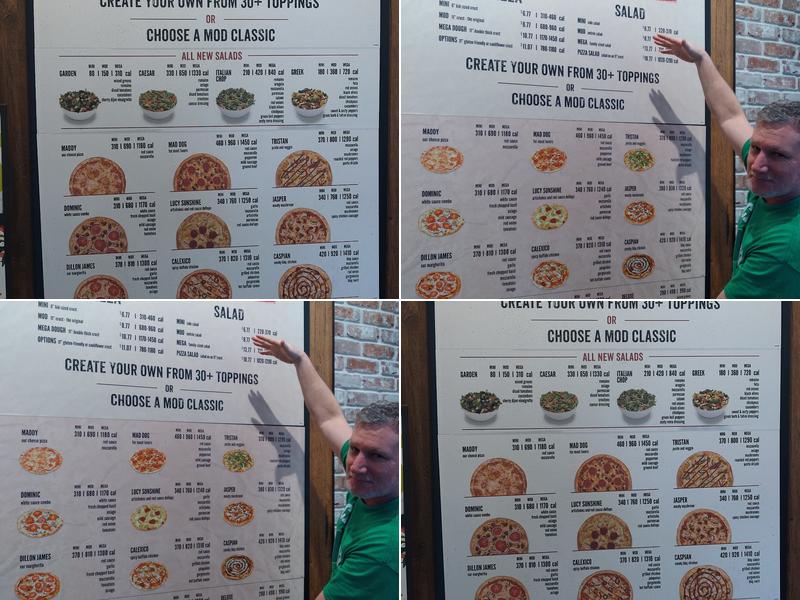 MOD Pizza Menu
