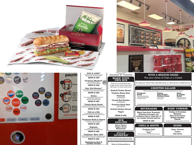Firehouse Subs Menu