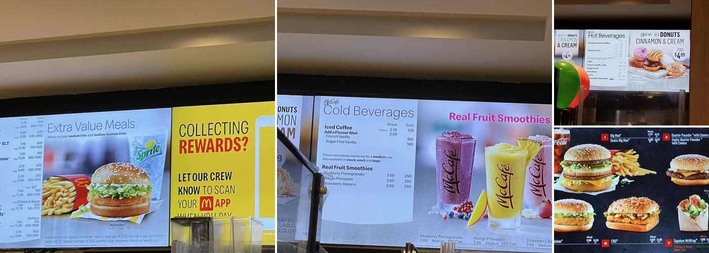 McDonald's Menu