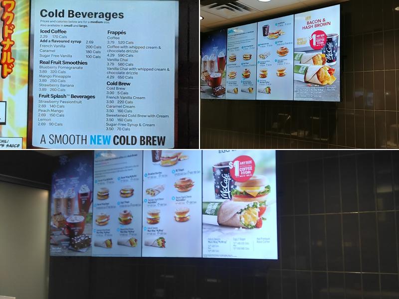McDonald's Menu