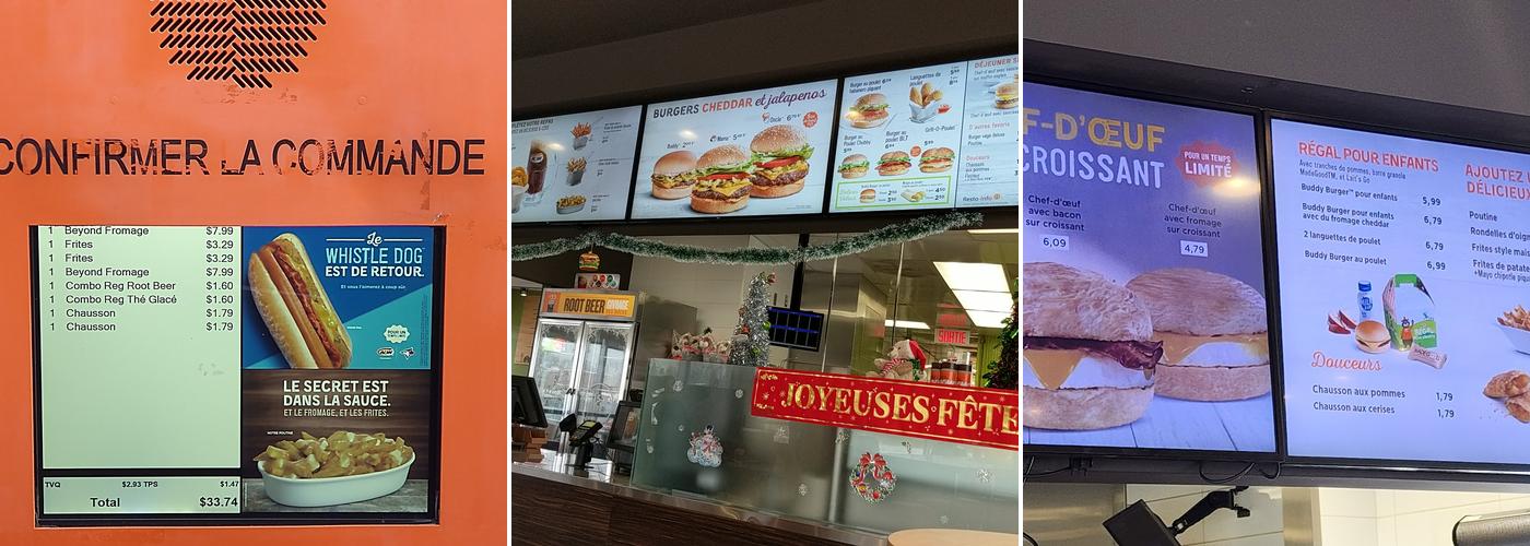 A&W Menu
