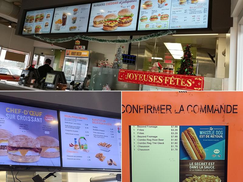 A&W Menu