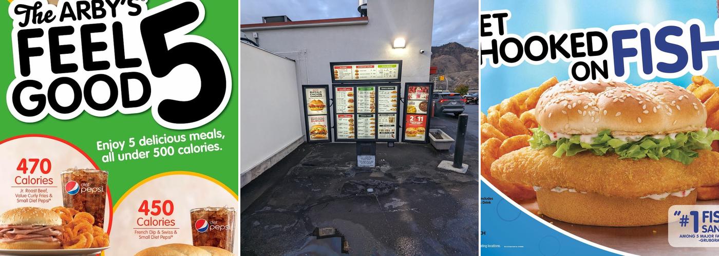 Arby's Menu