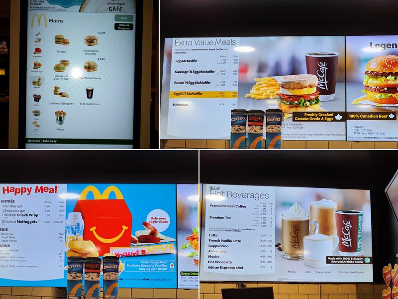 McDonald's Menu