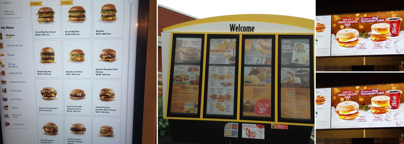 McDonald’s Menu