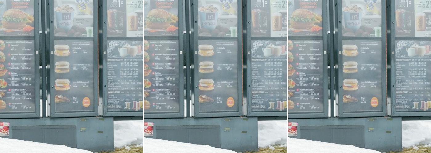 McDonald's Menu