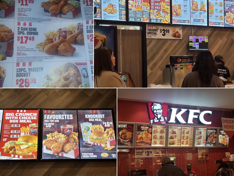 KFC Menu