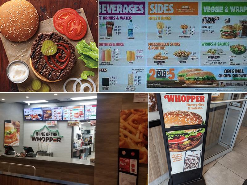 Burger King Menu