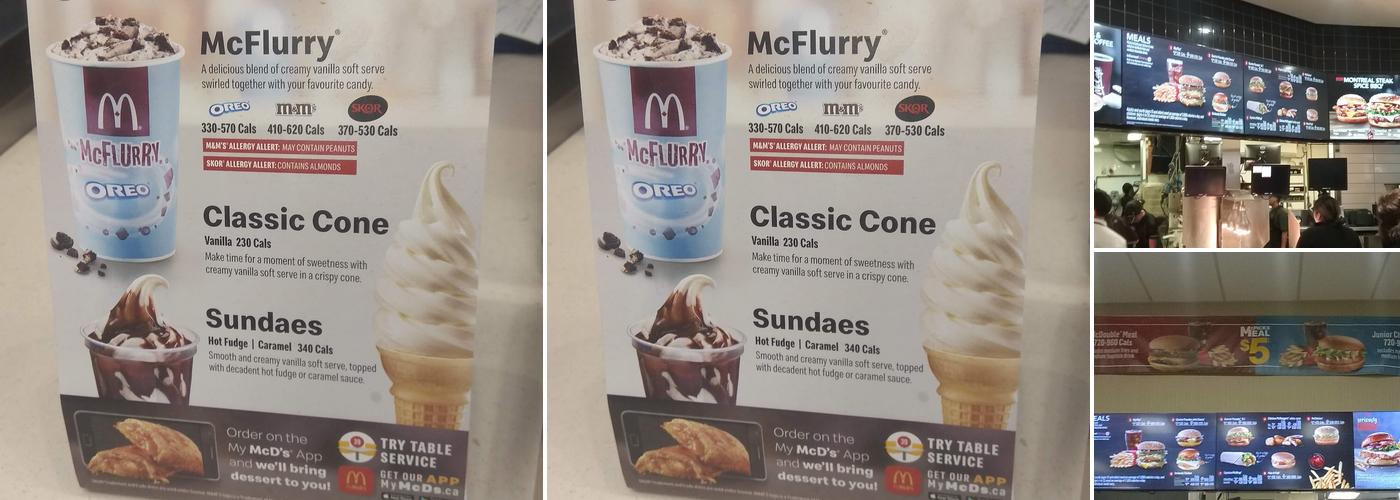McDonald's Menu