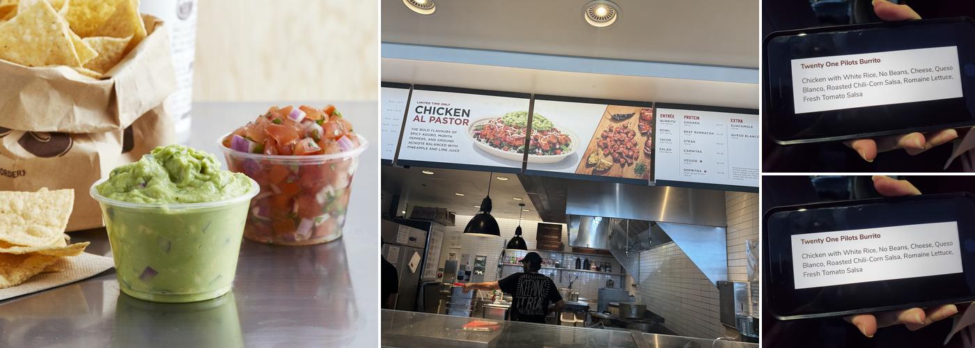 Chipotle Mexican Grill Menu