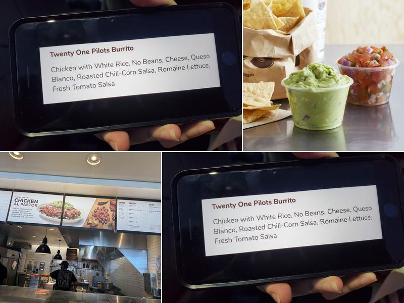 Chipotle Mexican Grill Menu