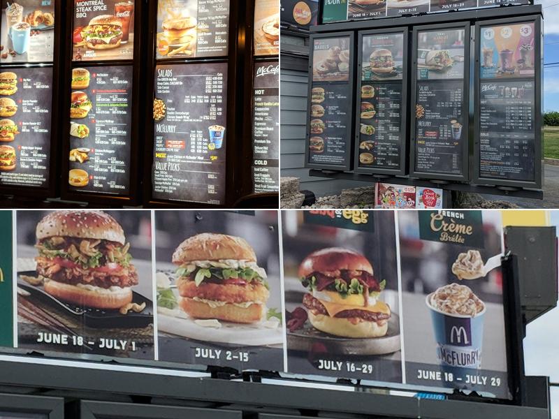 McDonald's Menu