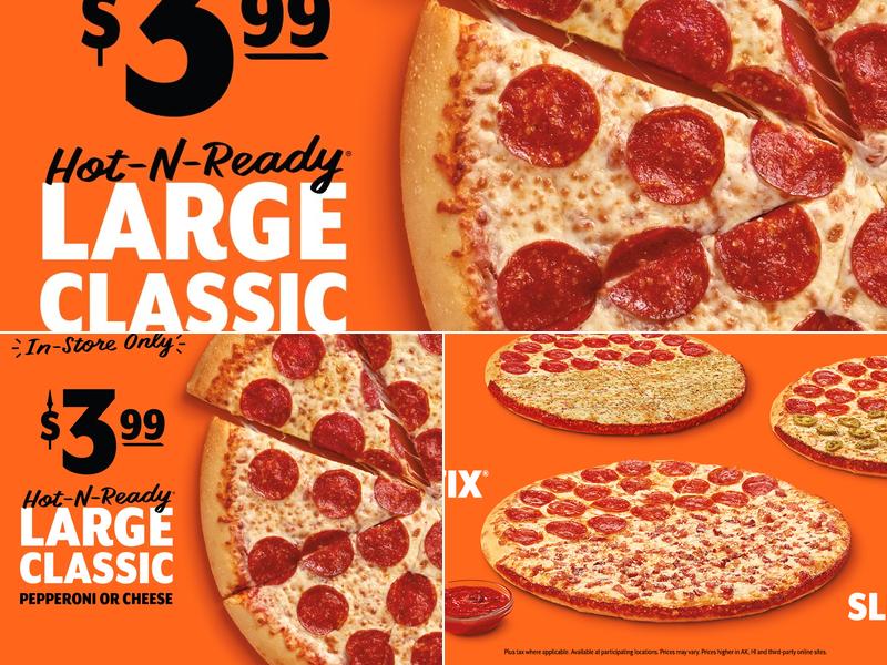Little Caesars Pizza Menu